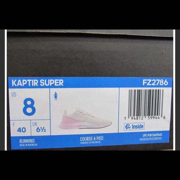 ADIDAS WOMEN'S 8 AND 8 1/2 Chalk White SNEAKERS - Picture 9 of 10